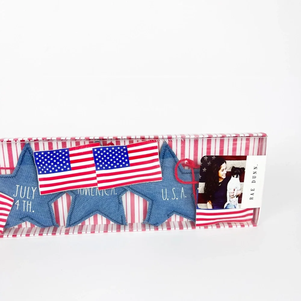Rae Dunn USA 4th of July Stars 45